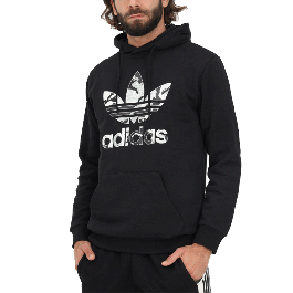 Adidas originals leaf camo hoodie sweatshirt deals