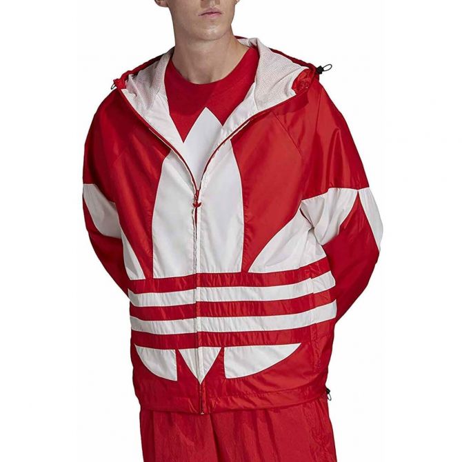 ADIDAS GIACCA A VENTO BIG TREFOIL FM7076 Sport