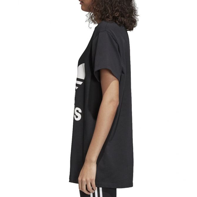 Adidas trefoil oversized tee shop