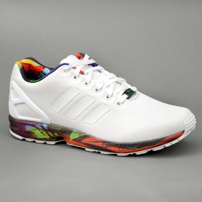 Adidas best sale flux bianche