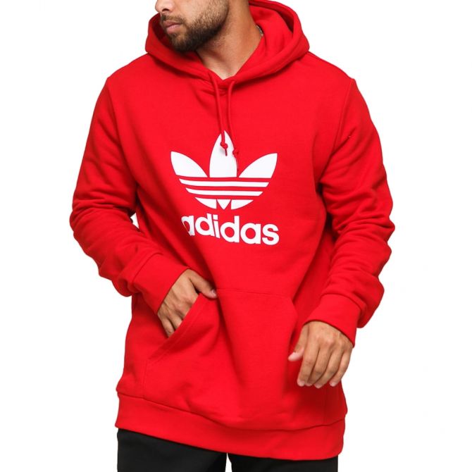 ADIDAS FELPA CAPPUCCIO TREFOIL HOODY GD9924 Grandinetti Sport