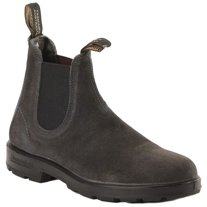BLUNDSTONE 1615 SIDE BOOT SUEDE DARK GREY Sport