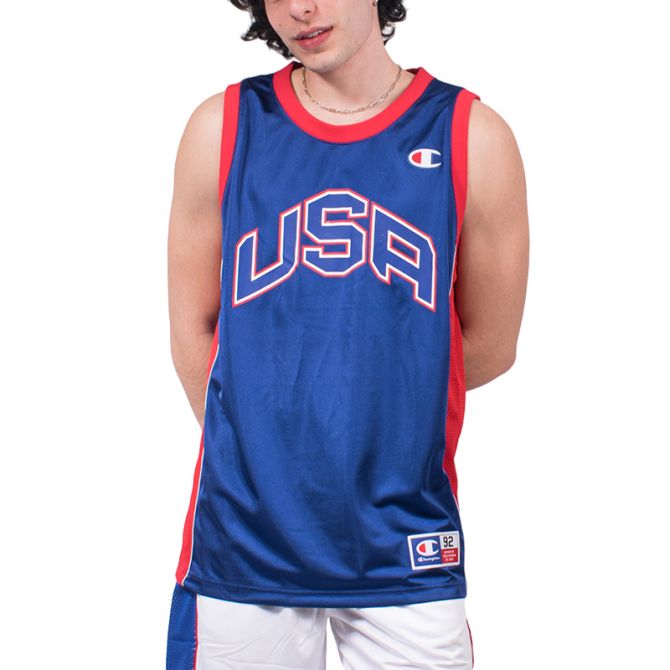 CHAMPION CANOTTA BASKET UOMO NBA USA 219745 BS003 Grandinetti Sport