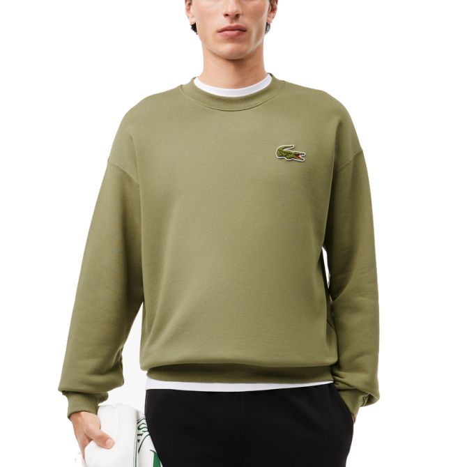 LACOSTE FELPA GIROCOLLO UNISEX LOOSE FIT SH2741 BMY Grandinetti Sport