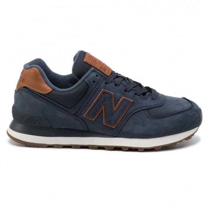 New balance ml574erb sneaker uomo azzurro scarpe (uomini) store