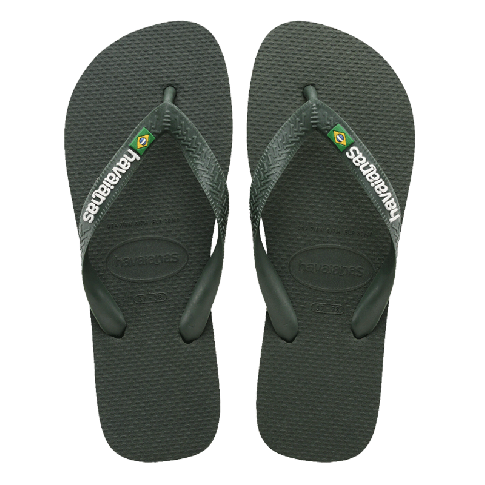 HAVAIANAS INFRADITO BRASIL LOGO FC OLIVE