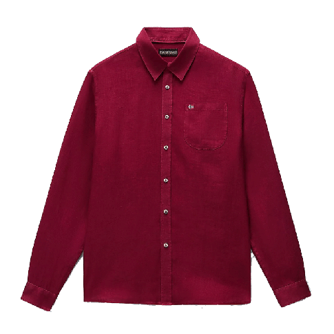 NAPAPIJRI CAMICIA UOMO LINEN LS NP0A4HQ2-R1E1