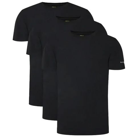 RALPH LAUREN SET DI 3 T-SHIRT BLACK 71496558001