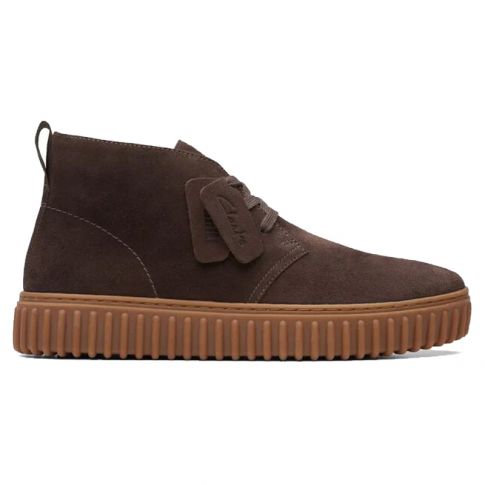 CLARKS ORIGINALS TORHILL DESERT BOOT DARK BROWN 173647
