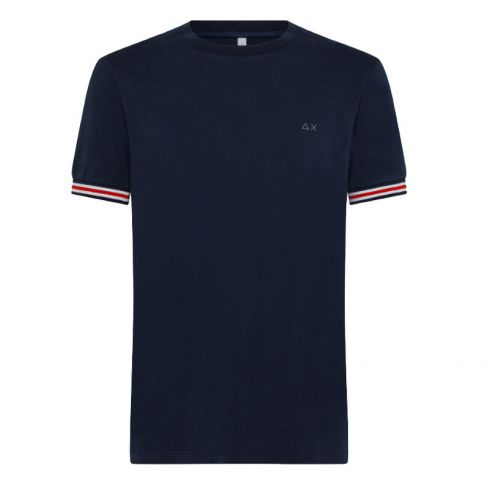 SUN 68 T-SHIRT UOMO CONTRAST RIB T33103-07