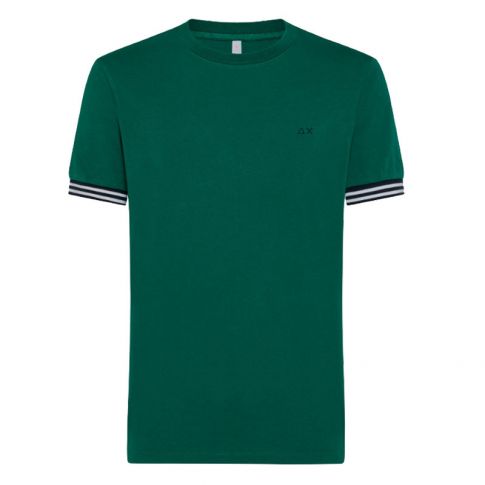 SUN 68 T-SHIRT UOMO CONTRAST RIB T33103-27