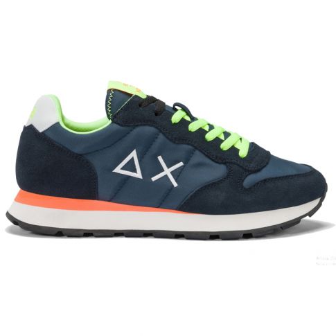 SUN68 SNEAKERS TOM FLUO NAVY Z35102-07