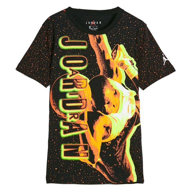 NIKE JORDAN T-SHIRT BAMBINO SLIME VORTEX 95B240-023