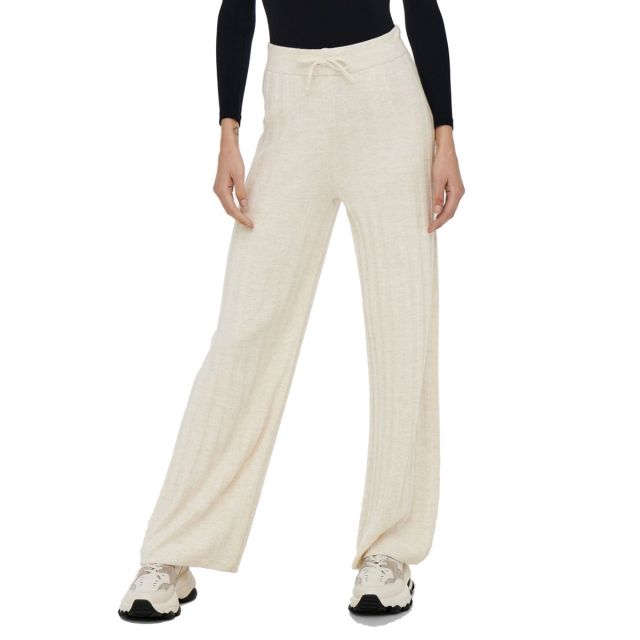ONLY PANTALONE WIDE FITTED TROUSERS BEIGE 15236375