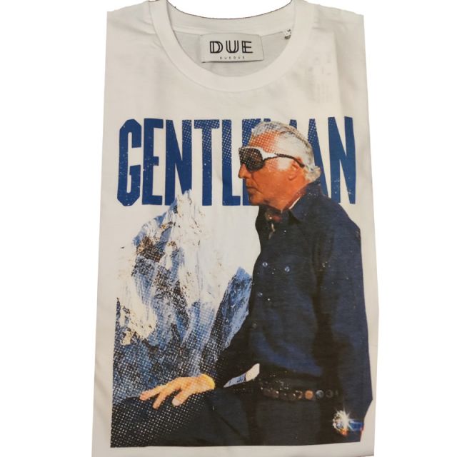DUEDUE T-SHIRT AGNELLI GENTLEMAN FW12ST