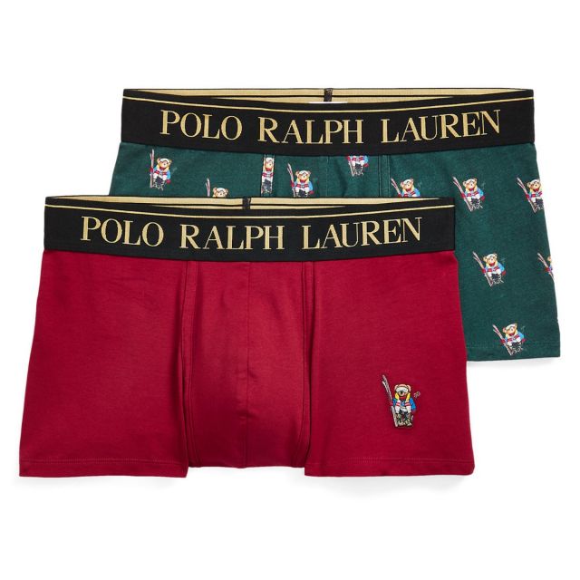 RALPH LAUREN BOX 2 BOXER MAN TRUNK BG 714878062001