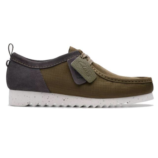 CLARKS WALLABEE FTRE LO OLIVE 176226