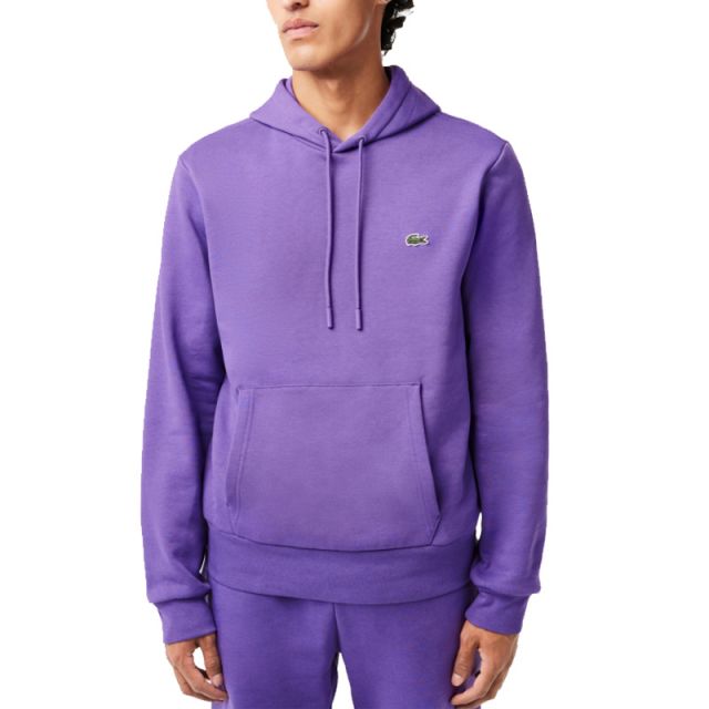 LACOSTE FELPA CAPPUCCIO VIOLET SH9623-SGI