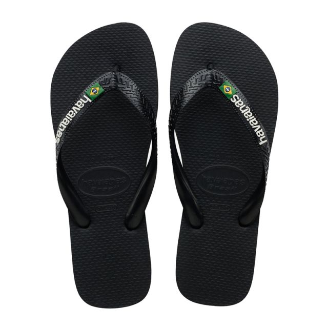 HAVAIANAS INFRADITO BRASIL LOGO FC BLACK