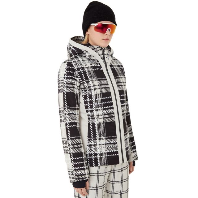 GIACCA DONNA DA SCI STRETCH STAMPA TARTAN 2981-99