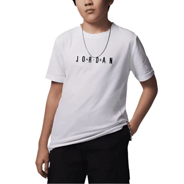 NIKE T-SHIRT JORDAN WORDMARK CREW 95D634-001