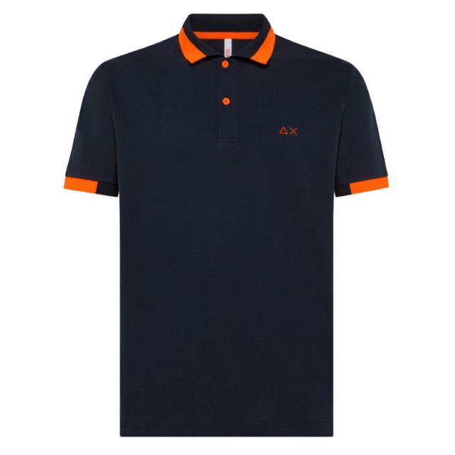 SUN 68 POLO BIG STRIPES FLUO A33121-07