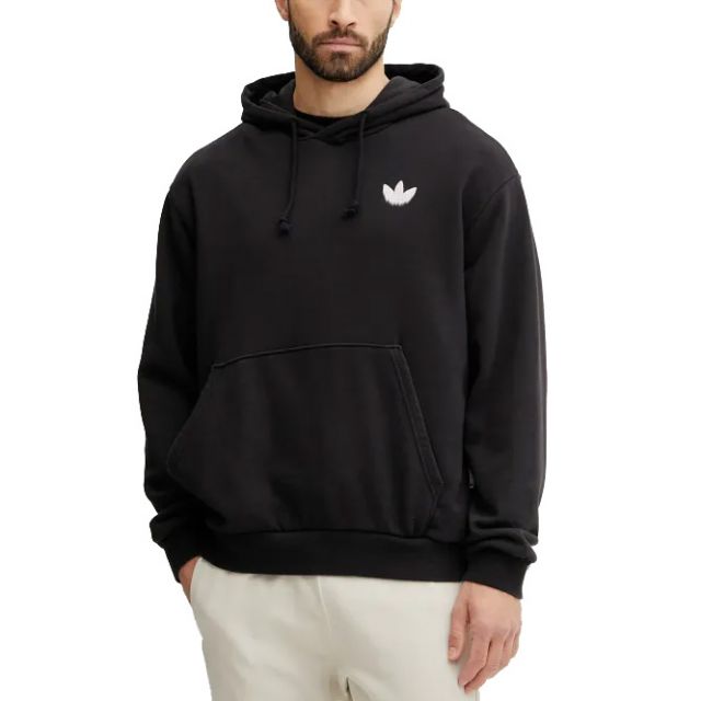 ADIDAS FELPA CAPPUCCIO SKELETON JI5928