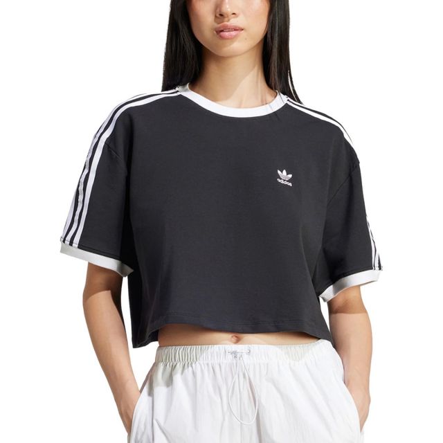 ADIDAS T-SHIRT 3 STRIPES LOOSE CROP JC8149