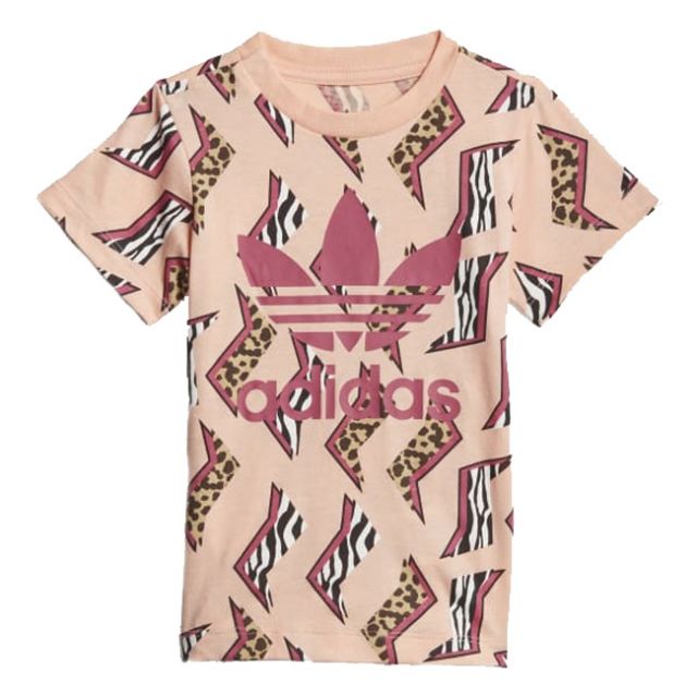 ADIDAS T-SHIRT ALLOVER PRINT GIRL GN2230