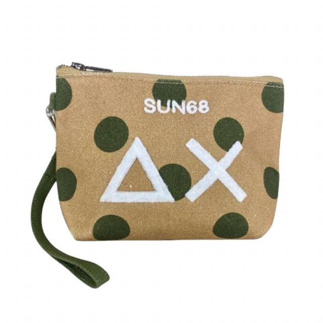 SUN68 CANVAS PRINTED POCHETTE X35225-1637