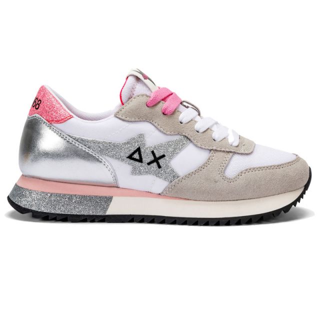 SUN 68 SNEAKERS STARGIRL GLITTER LOGO Z33211-01