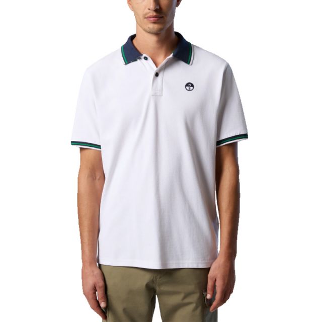 NORTH SAILS POLO M/M UOMO SLEEVE WHITE 692439-0101