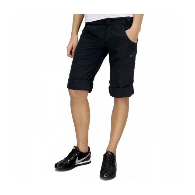 NIKE BERMUDA COTONE HEAT BLACK