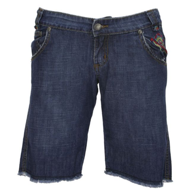 SUNDEK BERMUDA JEANS LALLI BLU