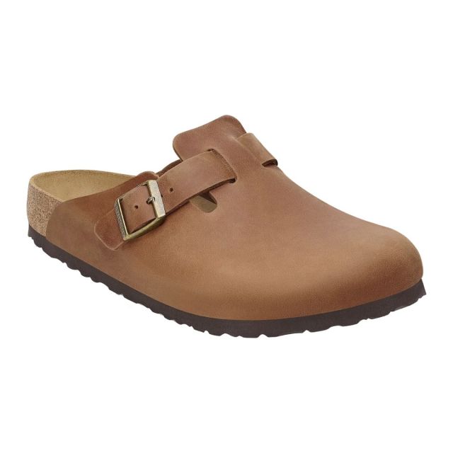 BIRKENSTOCK SABOT BOSTON COGNAC OILED 1028310