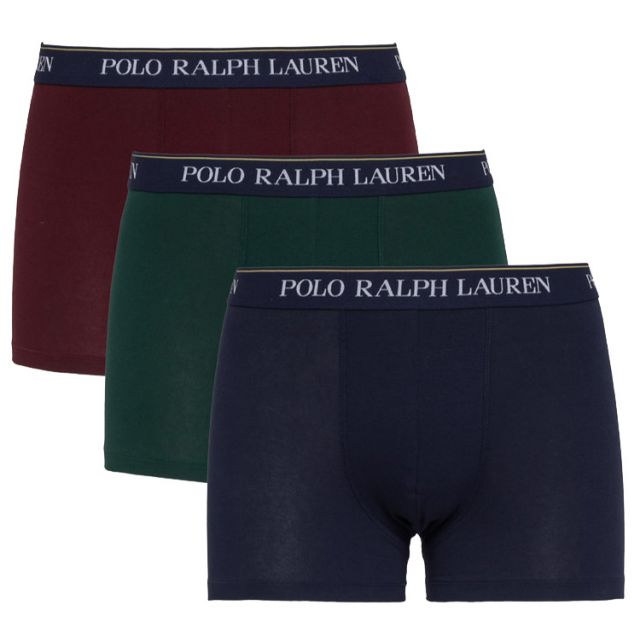 RALPH LAUREN BOX 3 PACK TRUNK BOXER MAN 714830299067