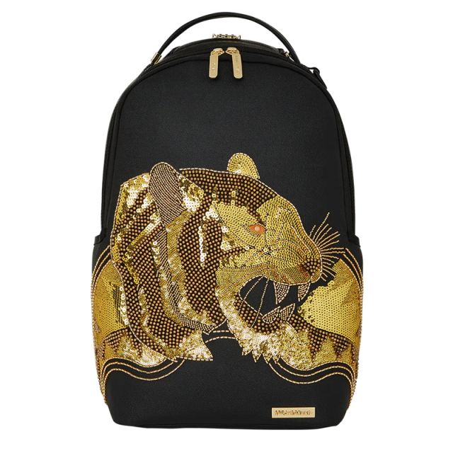 SPRAYGROUND ZAINO AI GOLD BEAD TIGER 910B5064NSZ