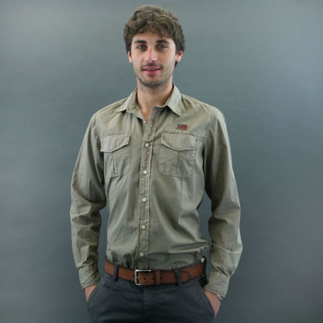 CAMICIA COTONE mod. RICAMO