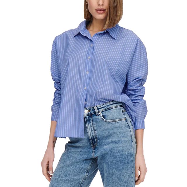 ONLY CAMICIA RIGHE GIN FIZZ 15250836
