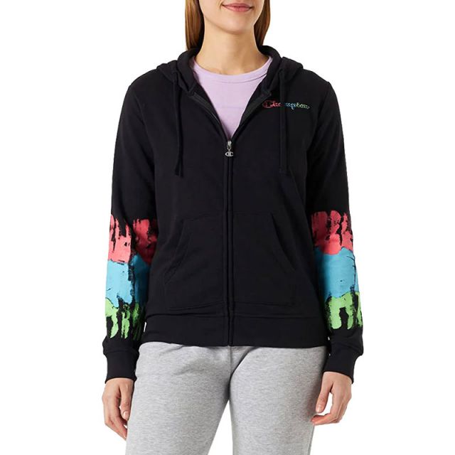 CHAMPION FELPA FULLZIP E CAPPUCCIO 116162-KK001
