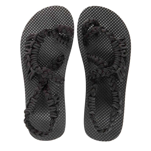 F**K  SANDALO DONNA TRECCE F21-A0051BK