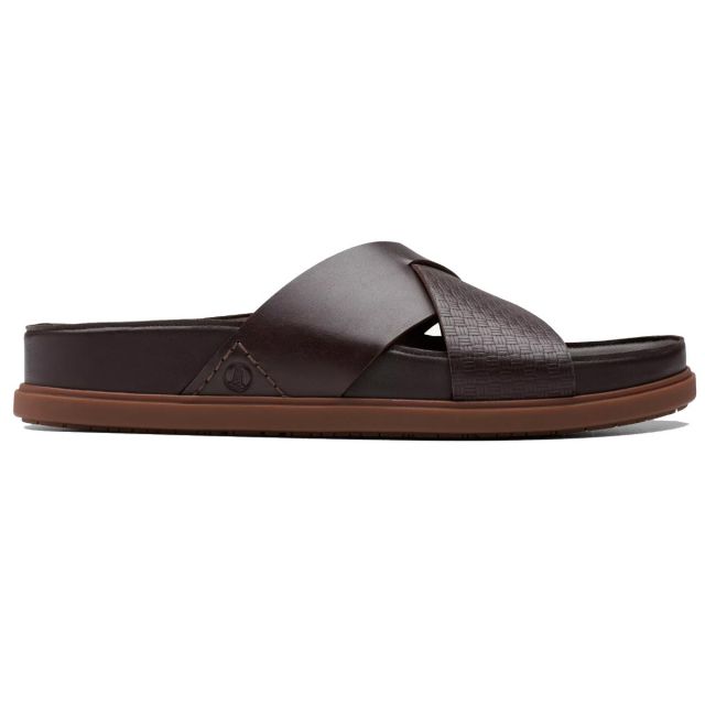 CLARKS CIABATTA TORFORD CROSS BROWN 180888