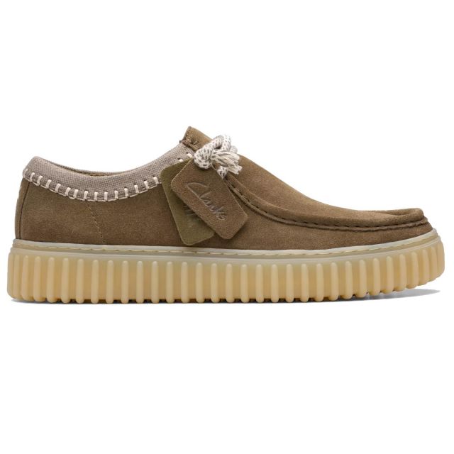 CLARKS SNEAKERS TORHILL LO DARK OLIVE 180905