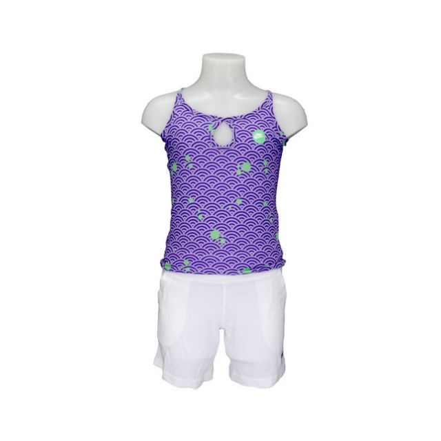 COMPLETO JR mod. 273418 Col. Viola/Bianco