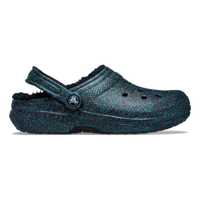 CROCS SABOT GLITTER LINED CLOG 205842