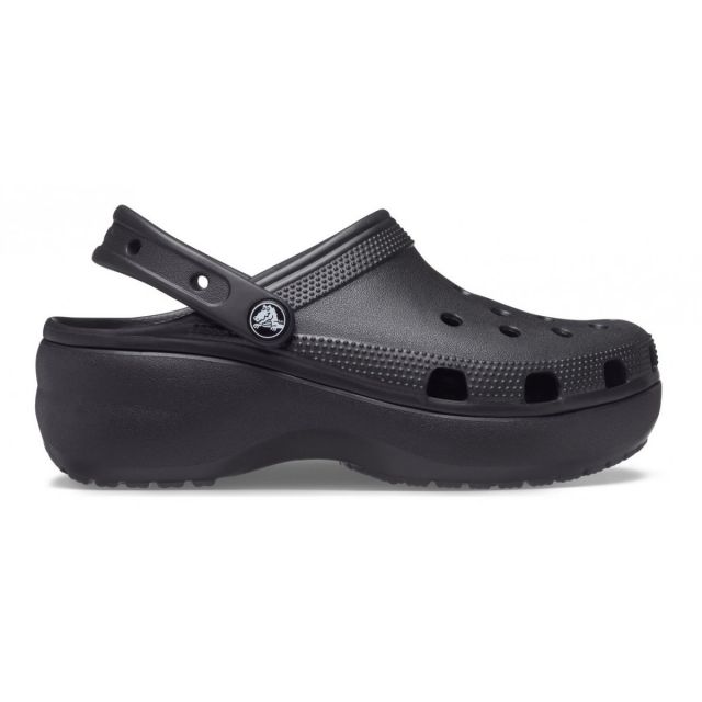 CROCS SABOT CLASSIC PLATFORM CLOG W BLACK 206750 