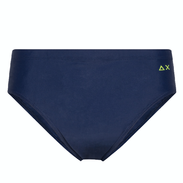 SUN68 COSTUME SLIP BIG LOGO BLU H33102-07
