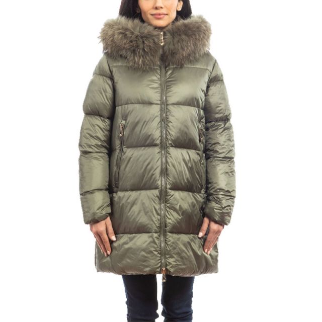 MIXTURE PIUMINO DONNA PELLICCIA G622-J622