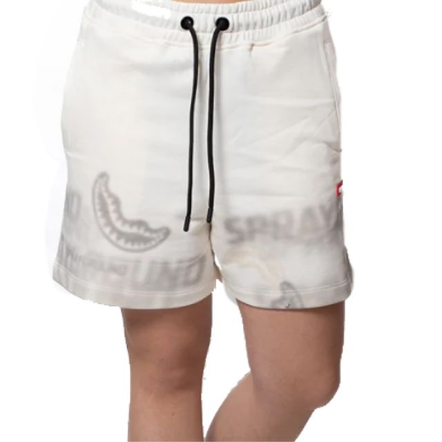 SPRAYGROUND SMOKE SHORTS IVORY SP720EIVO
