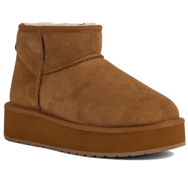 EMU STIVALETTO MONTONE MICRO FLATFORM W13296